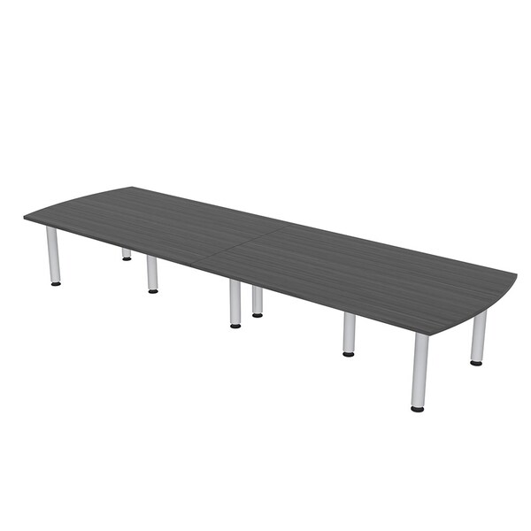 Skutchi Designs 45 in W, 120 in L, 29 in H, Engineered Wood Top, Grey HAR-AREC-46119-PT-AN - main